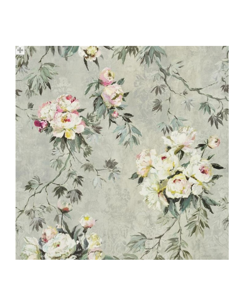 Tela FDG2372_03 FLOREALE-GRANDE ZINC Designers Guild