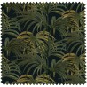 PALMERAL COTTON-LINEN - MIDNIGHT-GREEN