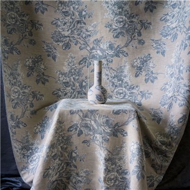 Sorilla Damask Delft Linen...