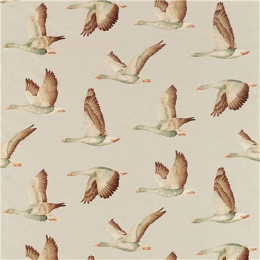 Elysian Geese Briarwood Linen DYSI226518