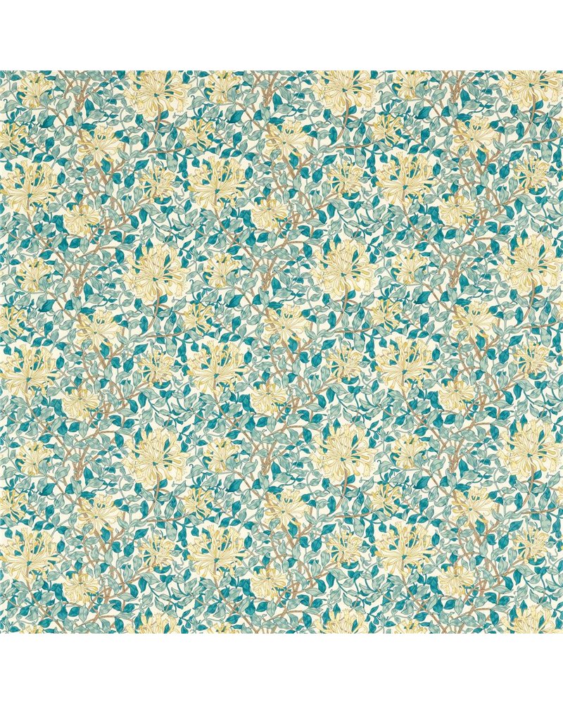 Honeysuckle Teal Soft Lemon MAMB227123