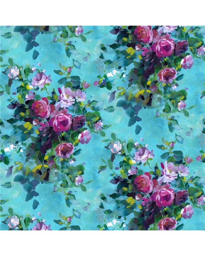 Bouquet De Roses Turquoise FDG3113-01