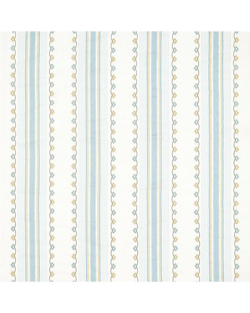 Mabel Stripe Aqua Yellow NCF4552-02