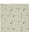 Squirrel & Hedgehog Seaspray Charcoal DWOW225522