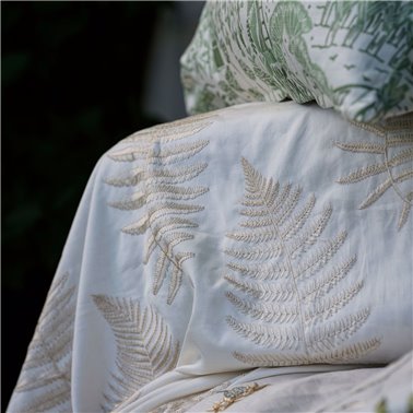 Fern Embroidery Ivory...